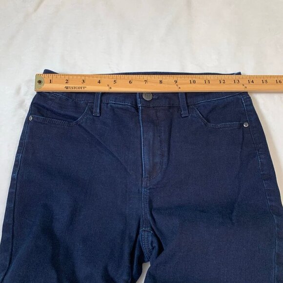 Talbots flawless high-rise jegging ankle dark wash skinny stretch denim jeans - Picture 8 of 10